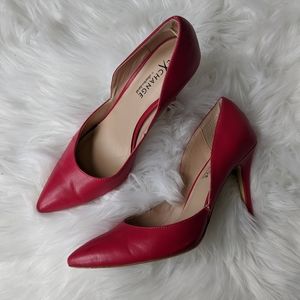 Charles David Hot Punk Fuchsia High Heel Pumps 7